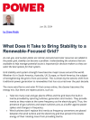 Grid Stability - Power Magazine PDF thumbnail preview